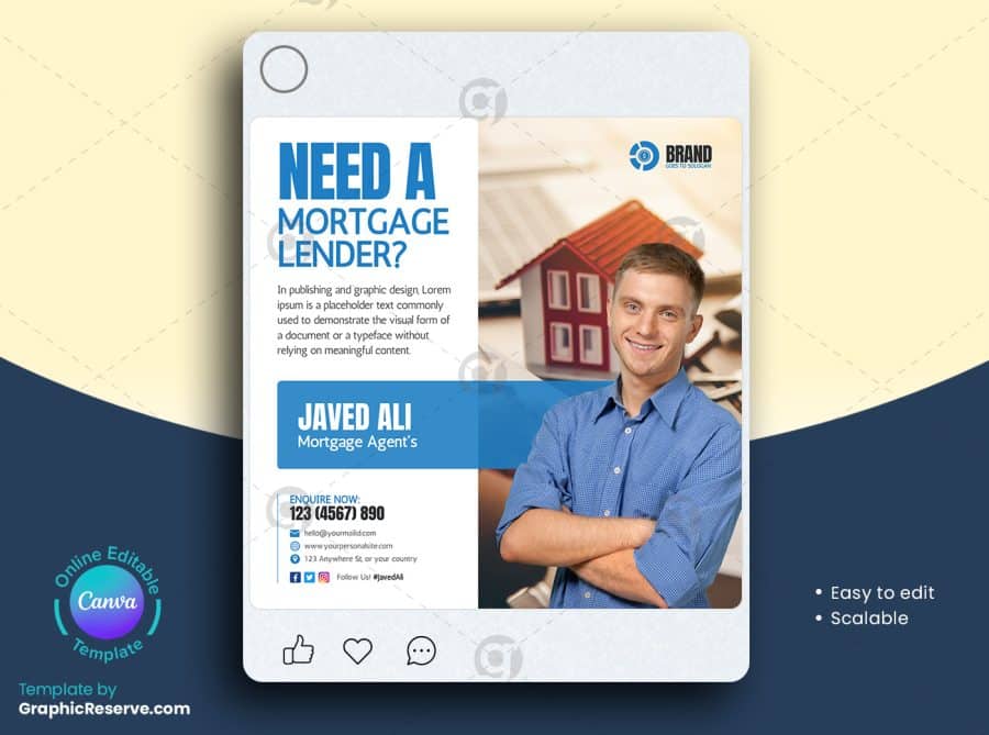 Mortgage Lender Social Media Banner 2v