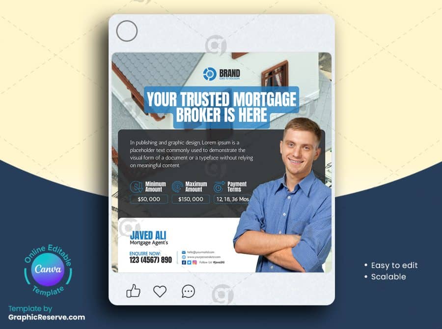 Mortgage Lender Social Media Banner 3v