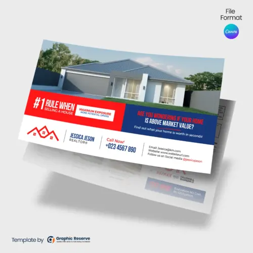 Selling A House EDDM Mailer (Canva Template)