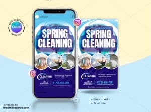 Exterior Cleaning Services Canva Instagram Story – Canva template