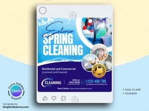 Exterior Cleaning Services Canva Instagram Story – Canva template