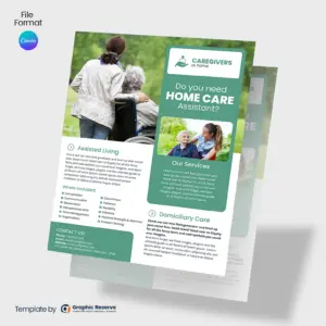 Home-Care-Assistant-Canva-Flyer-Design