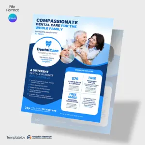 Dental Promotional Service Canva Flyer