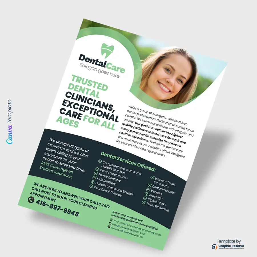Dentistry-Flyer-Design-Canva-Template