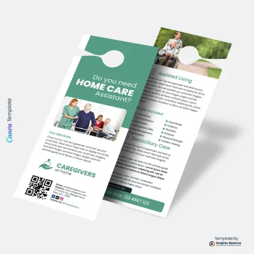 Home Care Assistant Canva Door Hanger