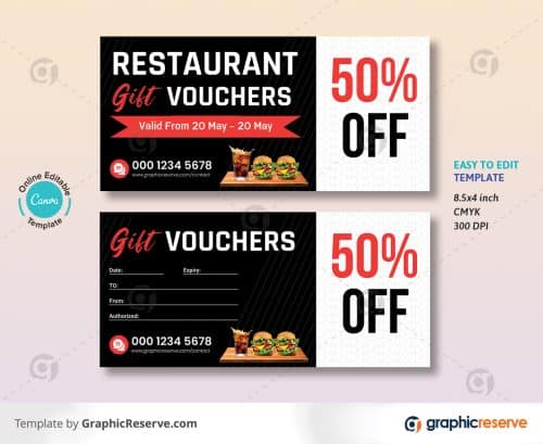 Restaurant on sale gift vouchers