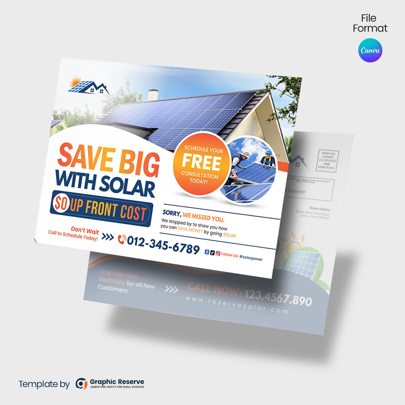 Solar-Direct-Mail-EDDM-Canva-Template