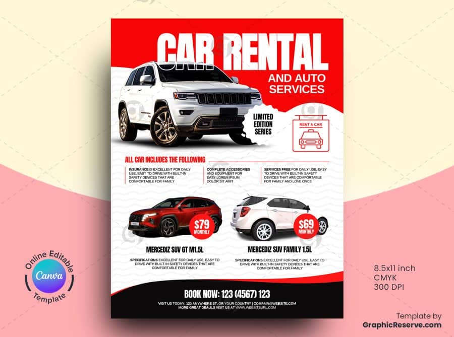 Car Rental Flyer