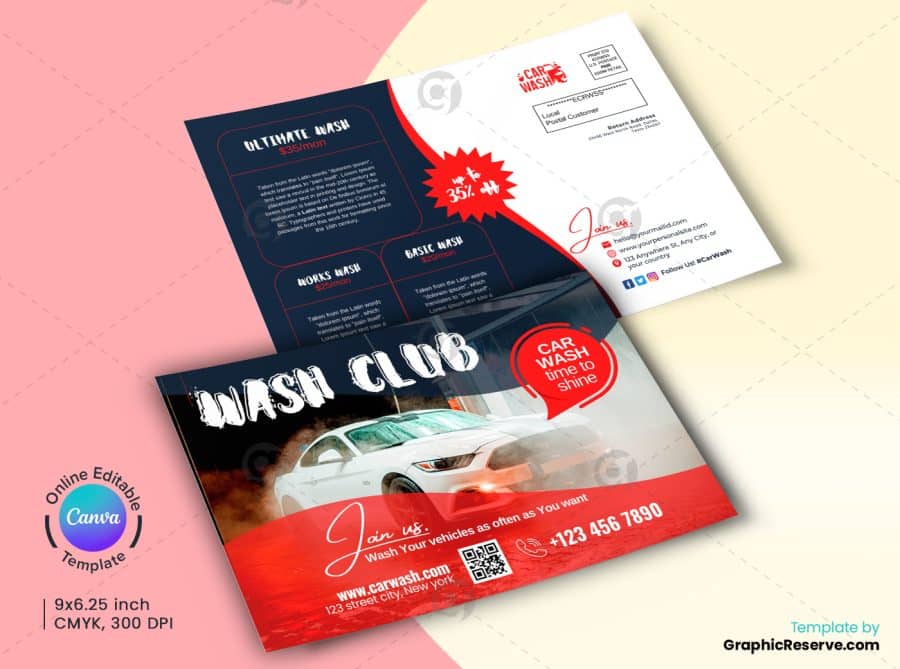 Car Wash Direct Mail EDDM