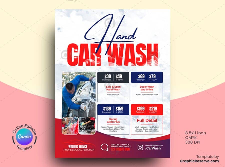 Car Wash Flyer