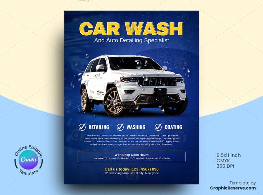 Car Wash Flyer