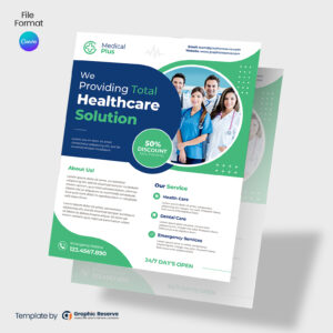 Medical Healthcare Flyer 3 in 1 Bundle