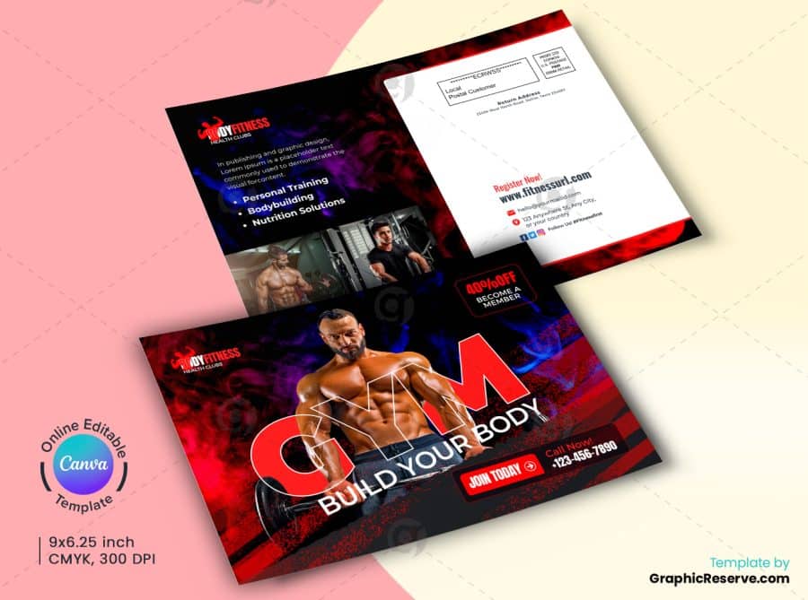 Body Building EDDM Mailer