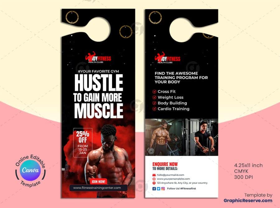 Fitness Door Hanger