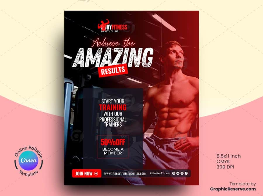 Fitness Gym Flyer f2