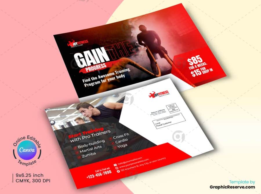 Gym Direct Mail EDDM.b