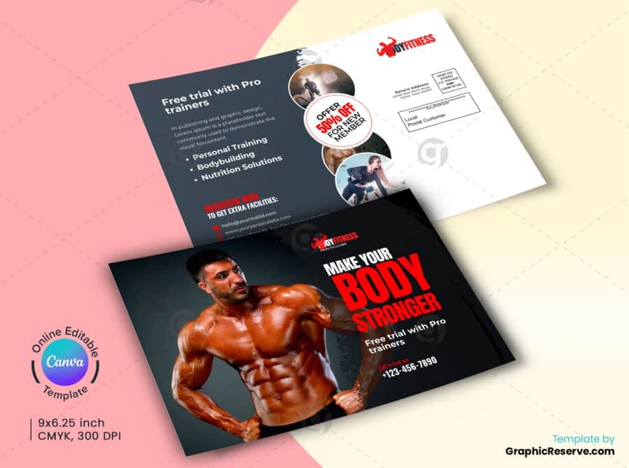 Gym EDDM Mailer