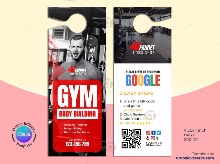 Review Gym Door Hanger