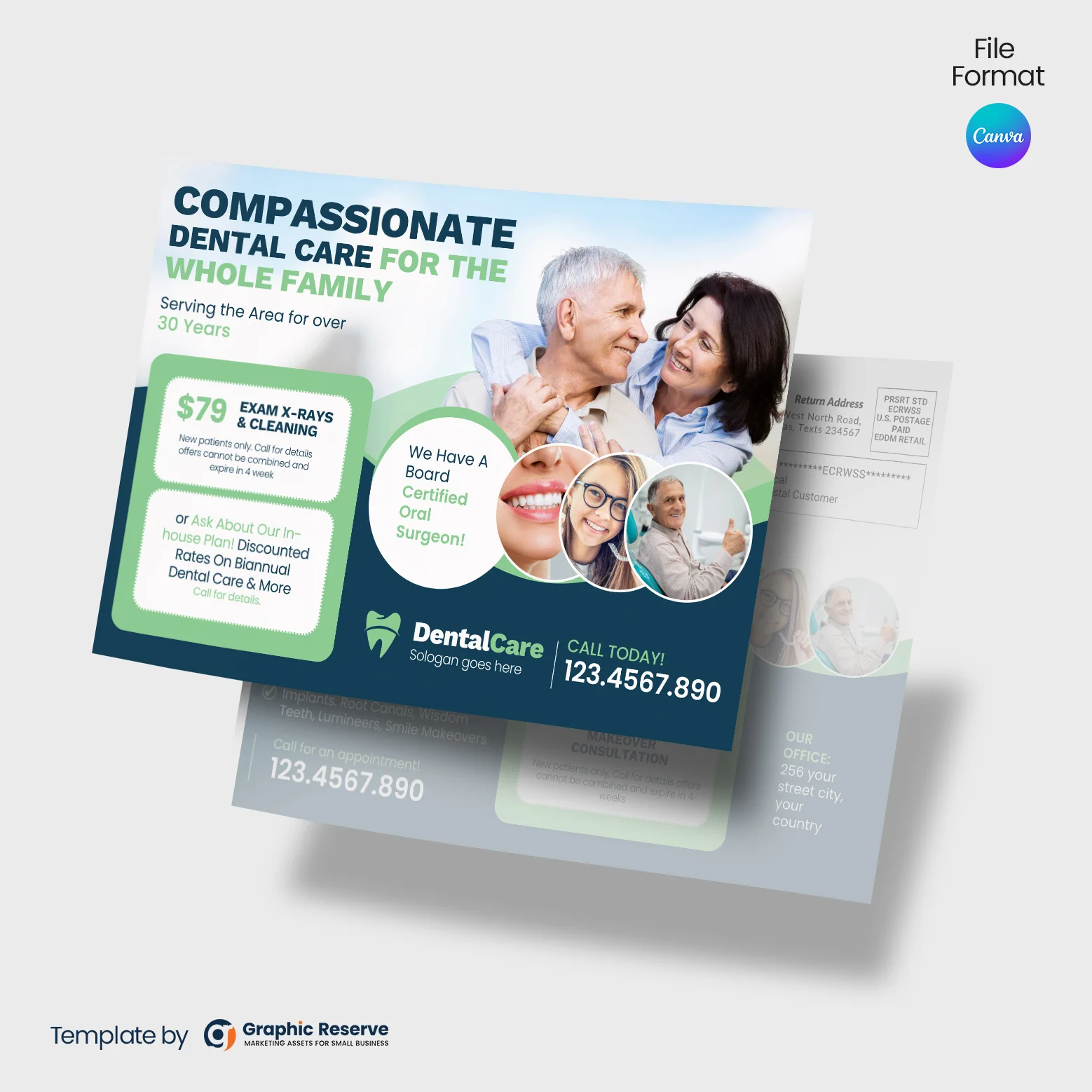 Dental-Marketing-Direct-Mail-Postcards-Easy-Canva-Template