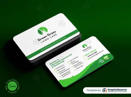 Lawn Care Business Card