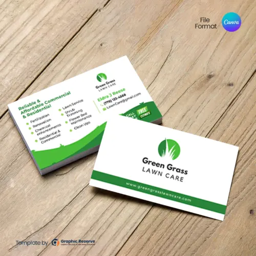 Lawn Care Business Card
