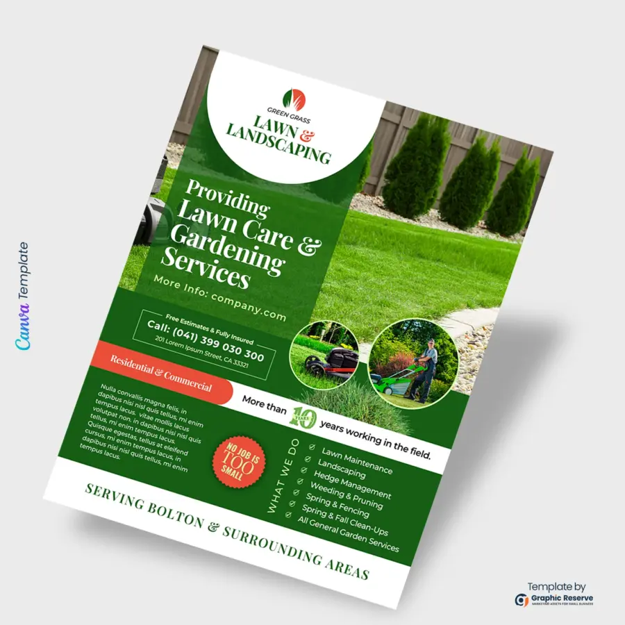 Lawn Care Services Flyer