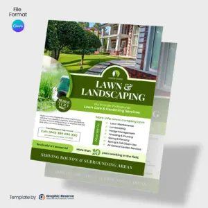 Lawn Care And Landscaping Services Flyer