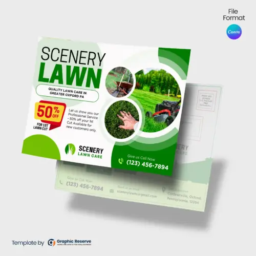 Scenery-Lawn-Care-Landscaping-Service-EDDM-Postcard-Canva-Template