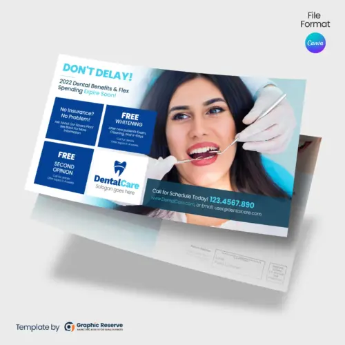 Custom Dental Direct Mail Postcards