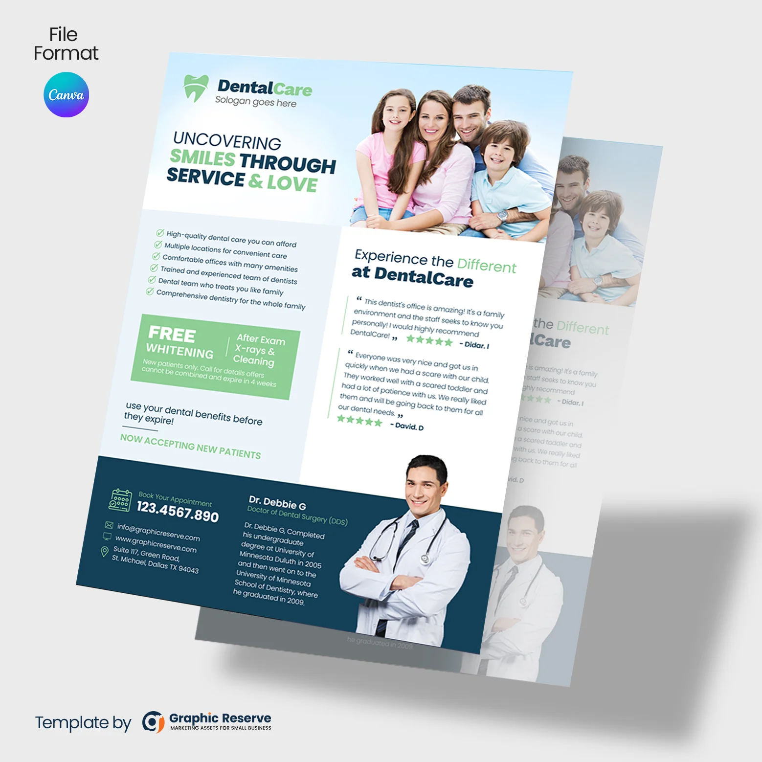 Dental-Service-Offer-Flyer-Design-Template