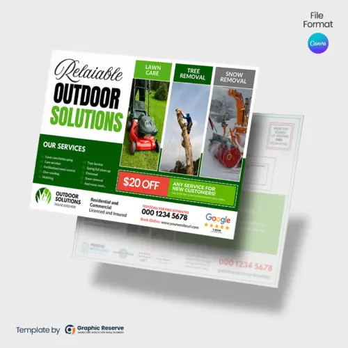 Lawn-Care,-Tree,-&-Snow-Removal-Service-Direct-Mail-Postcard