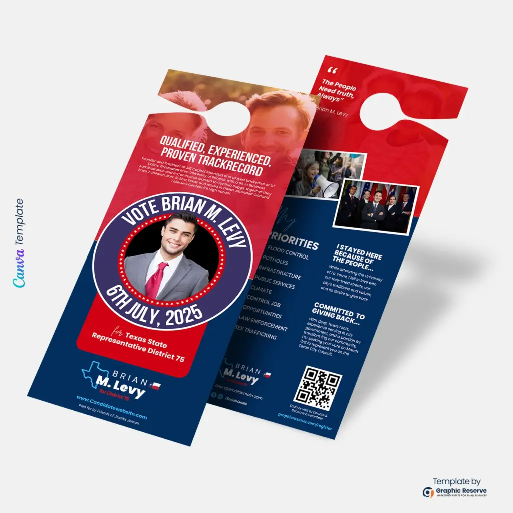 Creative-Political-Door-Hanger-Design-Canva-Template