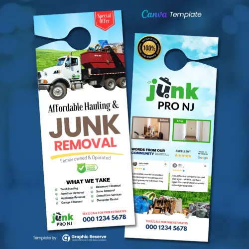 Door Hanger Template for Junk Haulers 1 1