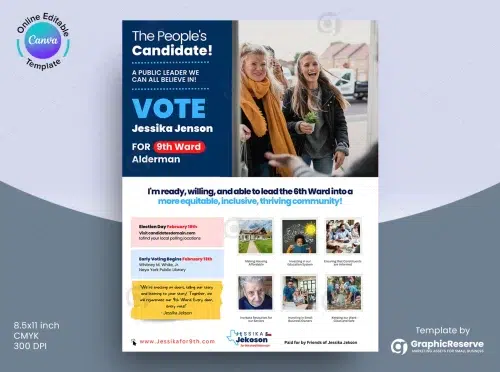 Election Campain Flyer Template