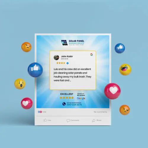 Google Customer Review Social Media Poster