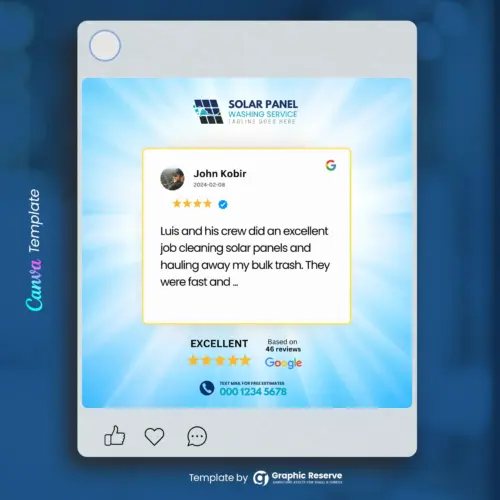 Google Customer Review Social Media Poster
