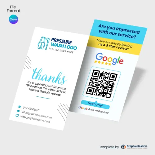 Canva Google Review Card Template