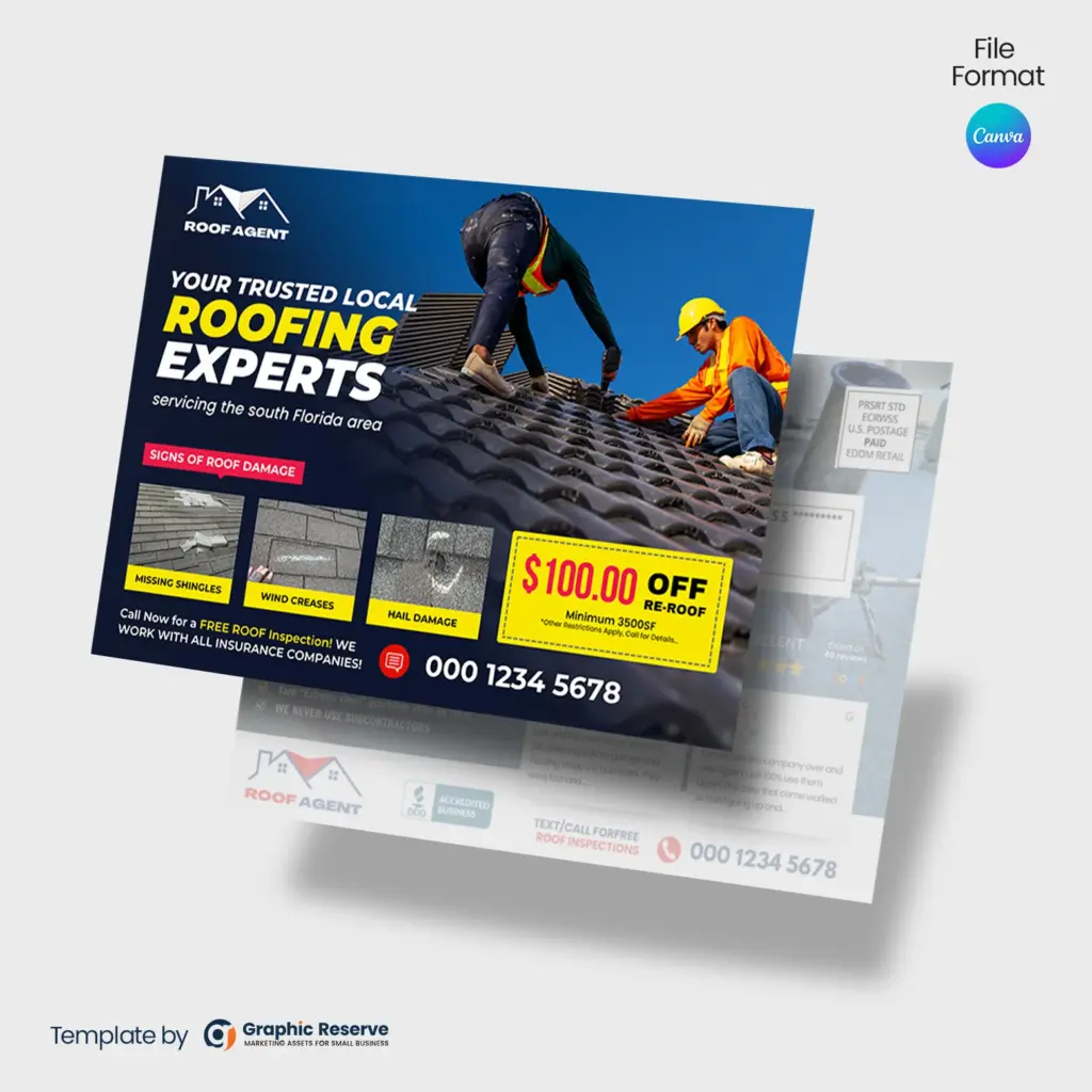 Roofing-Postcard-Design-Template