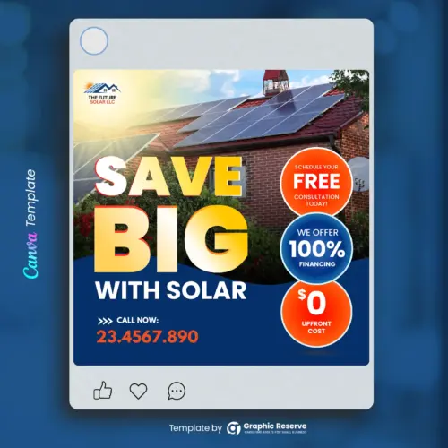 Solar-Digital-Marketing-Poster-Canva Design