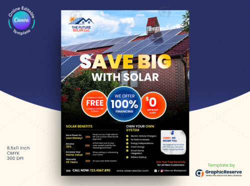 Solar Marketing Flyer