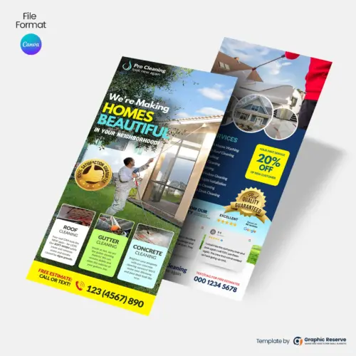 Professional-Exterior-Cleaning-Service-Rack-Card Flyer