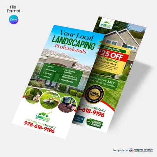 Lawn-Care-Advertising-Rack-Card-Flyer-Design-Canva template