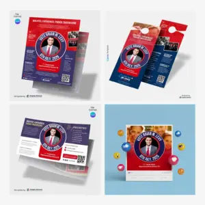 election Campaign Canva Political Design Bundle
