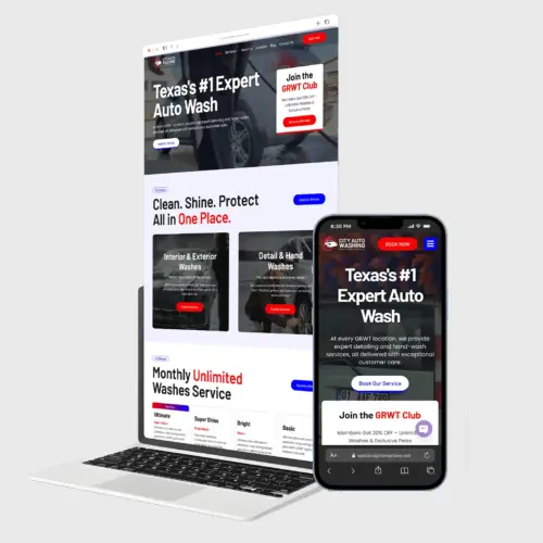 Car Washing Website Template – WordPress Drag and Drop Elementor Kit