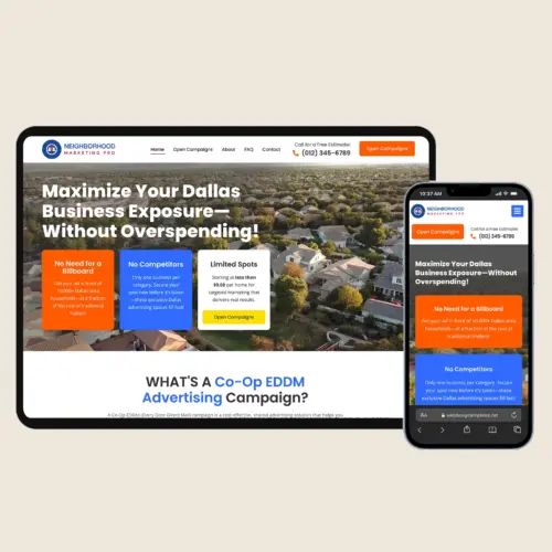 9×12 Agency Website Template - WordPress Elementor Kit