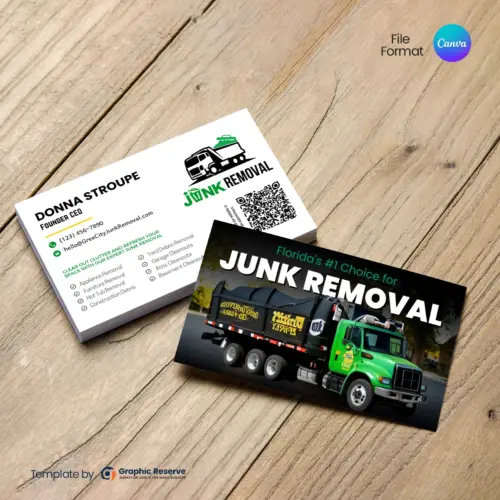 Junk Removal Logo & Business Card Templates