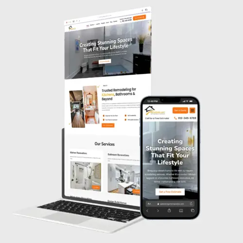 Construction & Remodeling Company Website Template