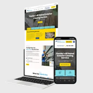 Pressure Washing WordPress Elementor Website Design Template