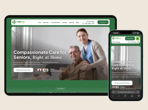 Private Duty Home Care Website Template (WordPress Elementor Kit)