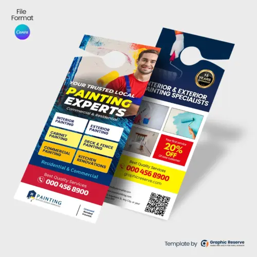 Quality-Painting-Door-Hanger-Template Warranty-Focus